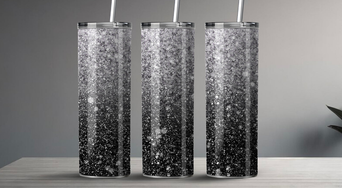 Gepersonaliseerde Glitter Tumbler – Elegante Beker met Naam ✨
