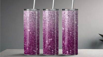 Gepersonaliseerde Glitter Tumbler – Elegante Beker met Naam ✨