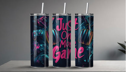 Gaming Beker – Just One More Game Tumbler