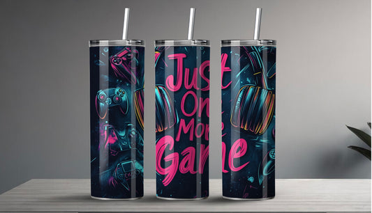Gaming Beker – Just One More Game Tumbler