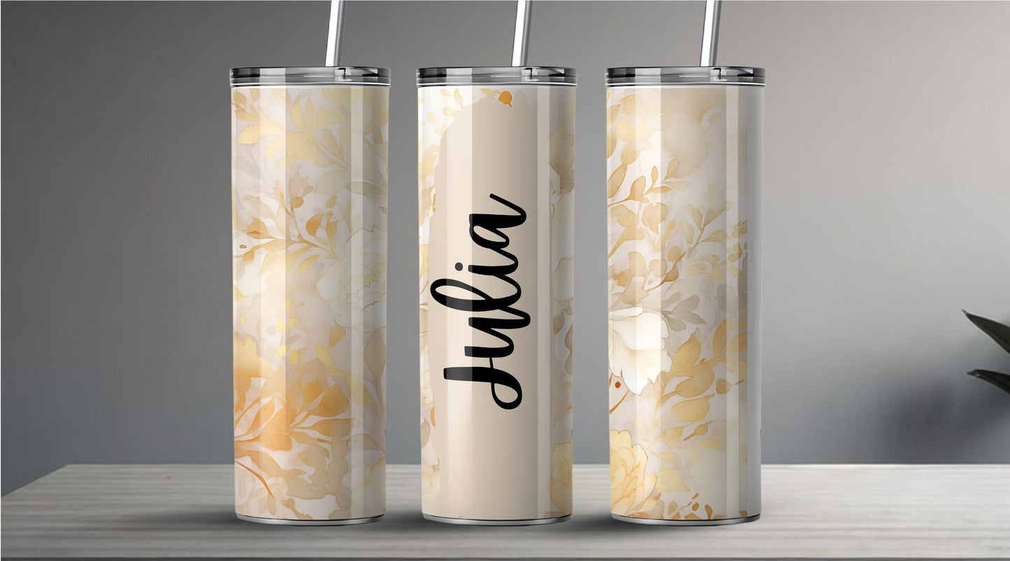 Luxe Gepersonaliseerde Bloementumbler