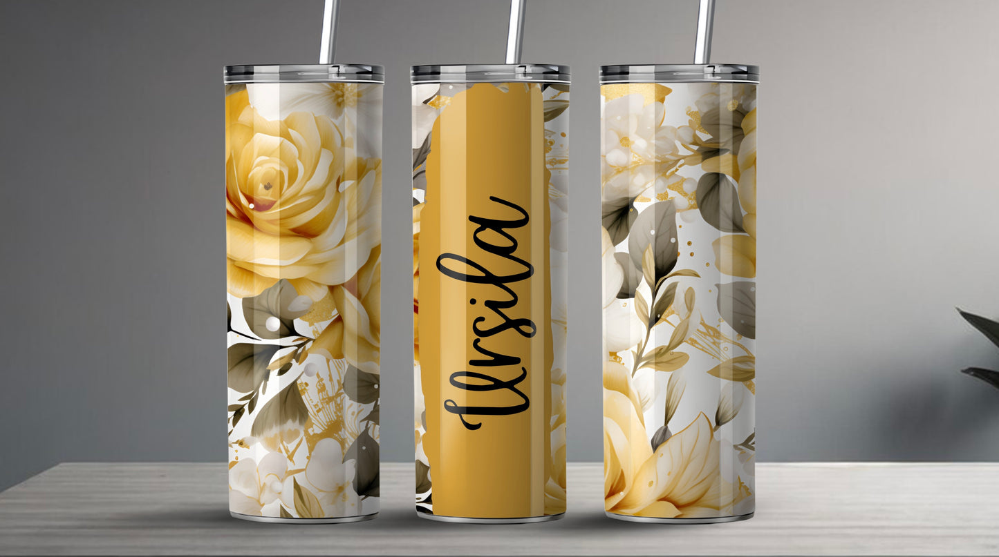 Luxe Gepersonaliseerde Bloementumbler