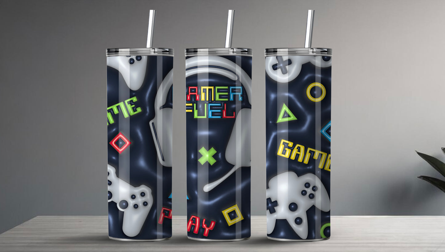 Game Controller Tumbler – Gamer Drinkbeker (3D Design)