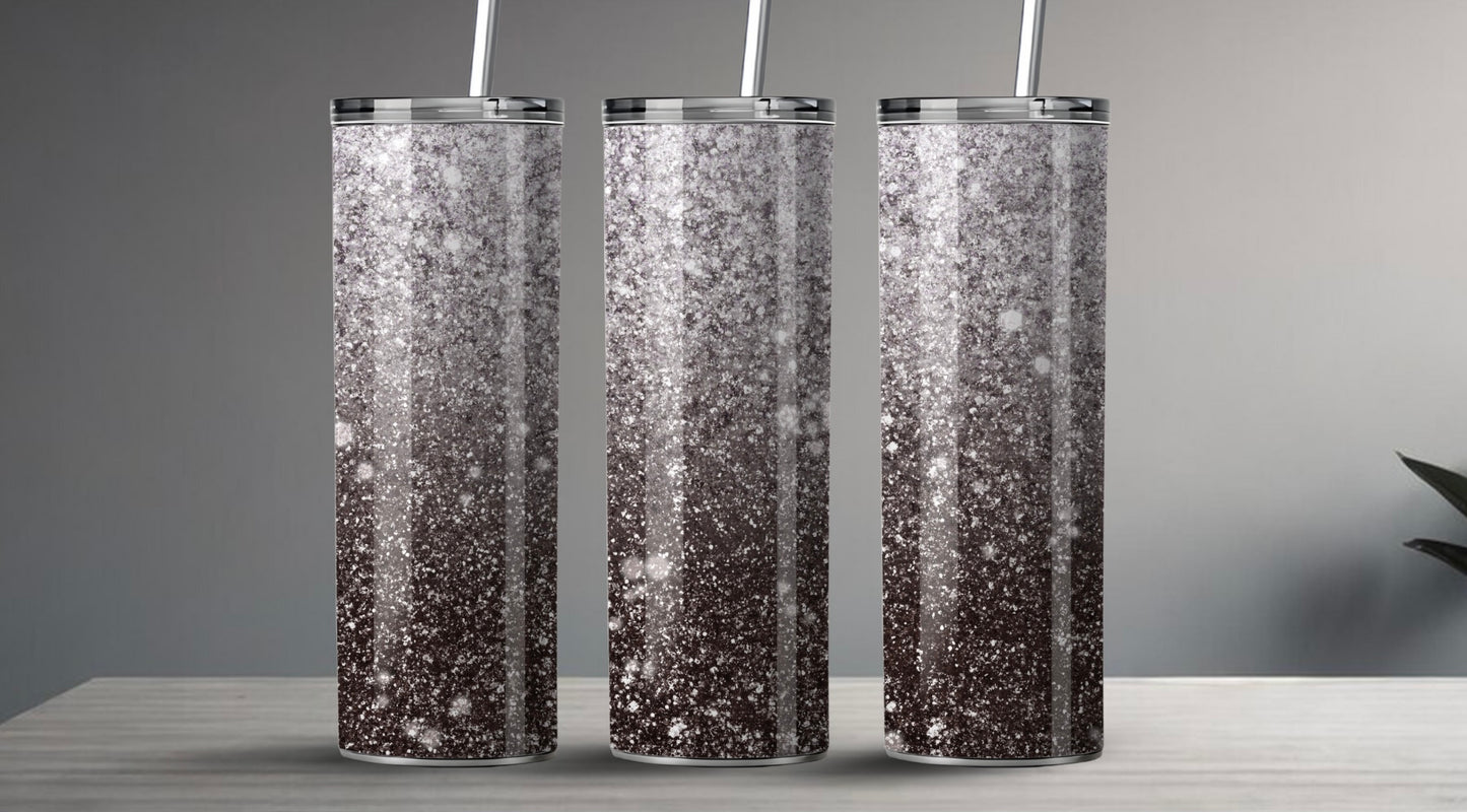 Gepersonaliseerde Glitter Tumbler – Elegante Beker met Naam ✨