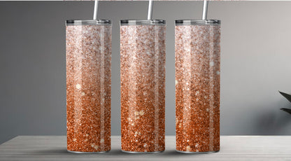 Gepersonaliseerde Glitter Tumbler – Elegante Beker met Naam ✨