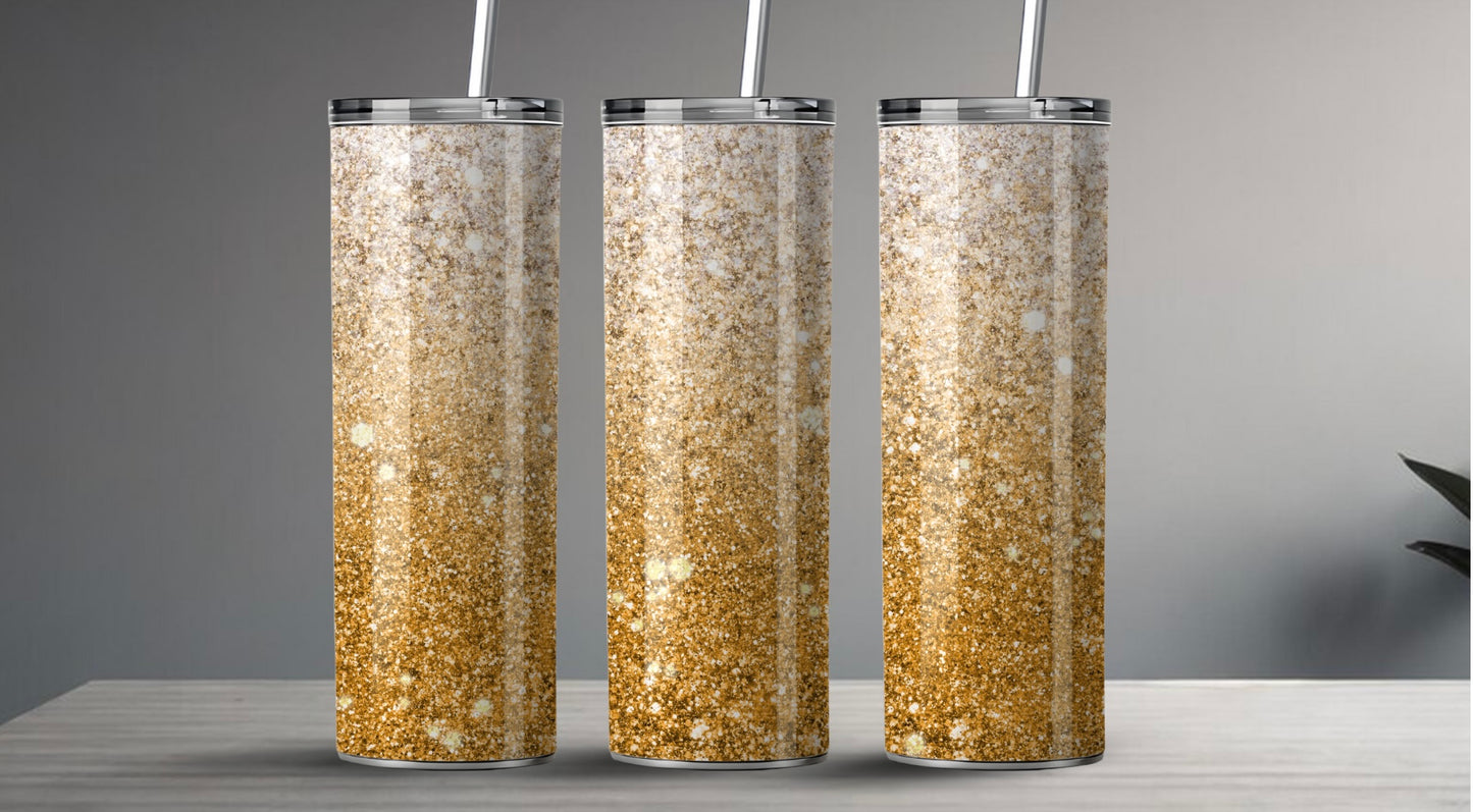 Gepersonaliseerde Glitter Tumbler – Elegante Beker met Naam ✨