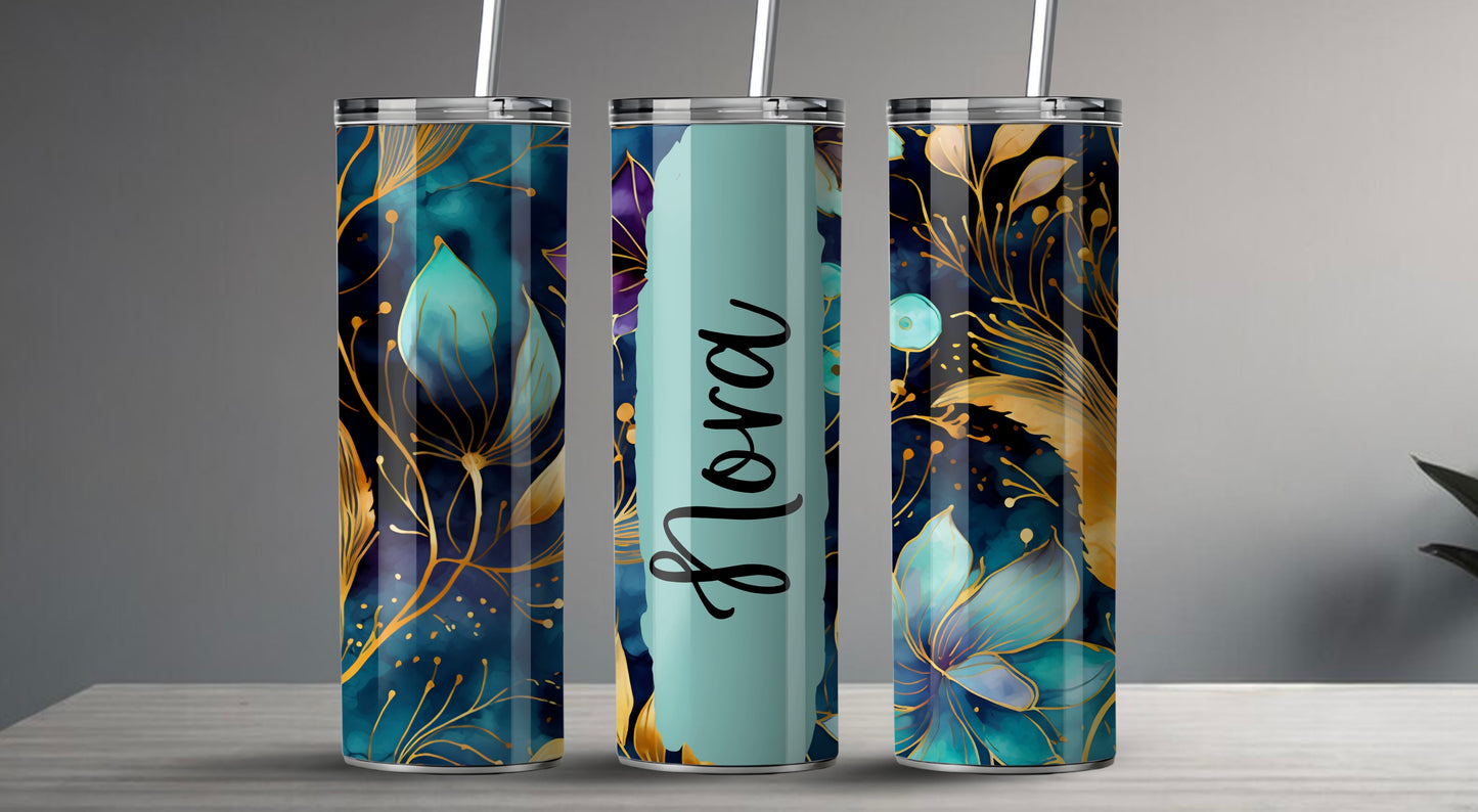 Luxe Gepersonaliseerde Bloementumbler