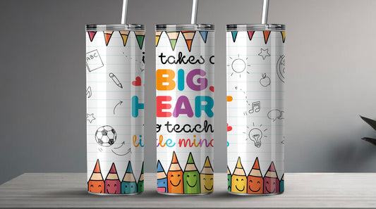 Groot Hart Leraar Tumbler