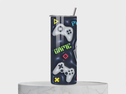 Game Controller Tumbler – Gamer Drinkbeker (3D Design)