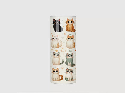 “Cat Mom” Thermosbeker met Schattige Kattenprint